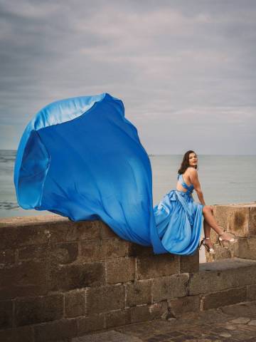 Robe Flying dress bleu